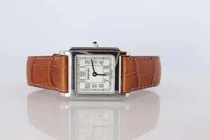 Tiffany und Co Uhr. Tiffany Tank Quarzuhr. T&CO Square Portfolio. - Bild 1 von 6