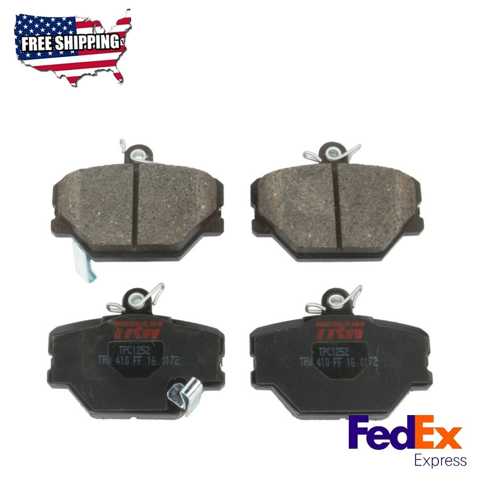 Brake Pad Set Front Fits 2008-2016 Smart Fortwo - Image 1 of 1