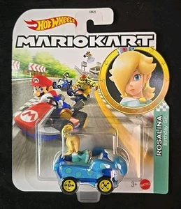 Hot Wheels Mario Kart Rosalina Birthday Girl Die cast race car NEW - Picture 1 of 4