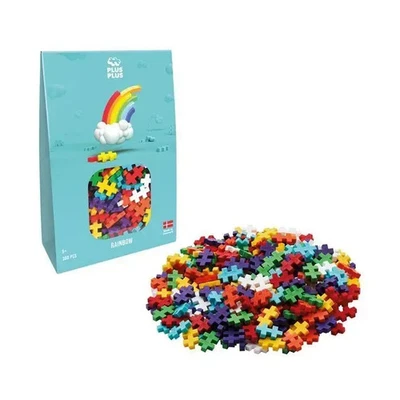 PLUS PLUS, CARLETTO DEUTSCHLAND PLUS PLUS - 300 Kreativ Bausteine Regenbogen | Deutsch | 2025 | PLUS PLUS