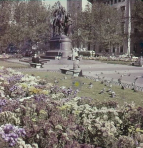 LC31-08 NEW YORK CITY MONUMENTS (3) Original 2.25" Film Transparencies 1950's - Picture 1 of 3