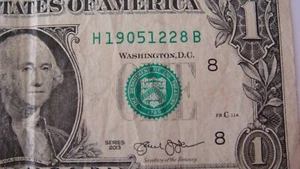2013 BANCONOTA DA UN DOLLARO Data Nota 19051228 (28 dicembre 1905) - Foto 1 di 3