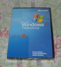 WINDOWS XP PROFESSIONAL ITALIAN DIRECT CD VERSIONE DI VALUTAZIONE E85-00276