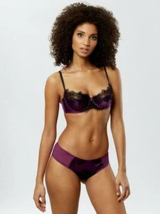 Sujetador y calzoncillo púrpura balcón Ann Summers Lustrous Dreams - varios tamaños - Imagen 1 de 3