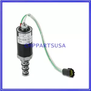 Hydraulic Pump Solenoid Valve KDRDE5K-20/40C07-109 For Hyundai R215-7 R225-7 - Picture 1 of 6