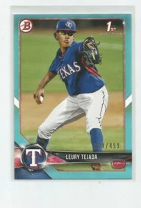 2018 Bowman Draft LEURY TEJADA Sky Blue 004/499 - Picture 1 of 1