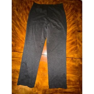 J. JILL Ponte Slim Leg Charcoal Gray Knit Legging Pants - Size 1X - Picture 1 of 4