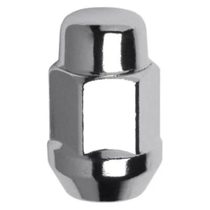 Chrome Heat Treated Cone Seat Acorn Bulge Lug Nut Fits 2002-2018 Kia Sedona - Picture 1 of 2