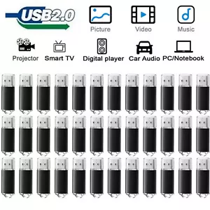 8GB 10/100 Stück USB Stick USB Speicherstick Thumb Pen Drive USB Stick - Bild 1 von 13