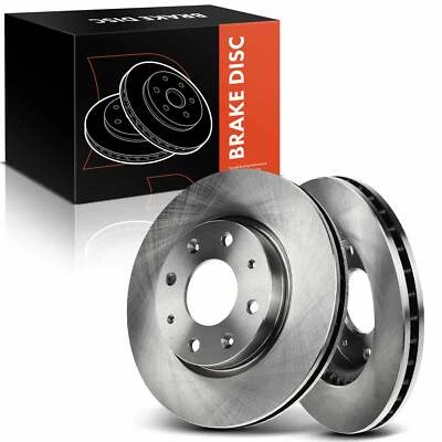 Novos rotores de freio a disco para Kia Spectra 04-09 Spectra5 05-09 L4 2.0L dianteiro LH e RH - Imagem 1 de 4