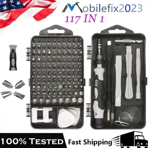117 Pcs Screen Repair Tool Kit Set Opening Screwdriver For iPhone iPad Pentalobe - Picture 1 of 15