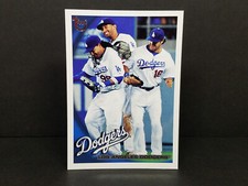 2010 Topps #639 Dodgers Team Card (Ramirez, Eithier) - Vintage Stock Parallel