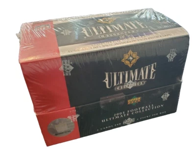 2005 UPPER DECK ULTIMATE COLLECTION UNOPENED HOBBY BOX / 4 PACKS SEALED [C0304] - Image 1 of 2