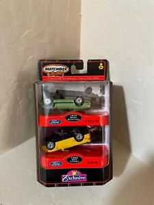 Matchbox Then and Now Ford 1970 Boss Mustang & 1995 SVT Cobra Upside Down V46 