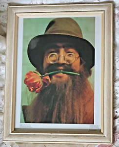 John Lennon -Flower in Teeth  Reproduction of Original Image by Robert Freeman