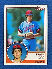1983 Topps Frank Viola Baseball Card #586 SET BREAK Minnesota Twins