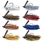 8Pcs Fishing Lures Buzzbaits Spinnerbaits Topwater Jigs Lures Mix Color Kit 0...