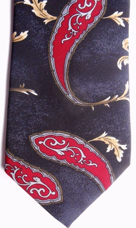 Corbata Puritan Poliéster Hombre 57" X 3.75" Multicolor Abstracto Paisley Foto 1 de 4