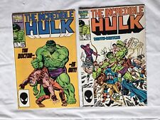 Incredible Hulk #320 Doc Samson + #321 Death-Match She-Hulk, Avengers*HIGH*GRADE