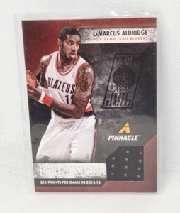 2013-14 Panini Pinnacle Performers Jerseys LaMarcus Aldridge #54