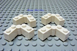 NUEVO LEGO BISAGRA BLANCA LADRILLO CON BISAGRAS 1x4 giratorio - conjunto completo lote de cuatro - Imagen 1 de 2