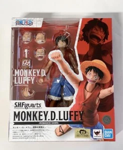 BANDAI S.H.Figuarts One Piece Monkey D. Luffy ROMANCE DAWN Manga Figure JAPAN - Picture 1 of 10