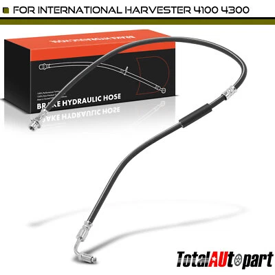 Manguera hidráulica de freno para International Harvester 4100 4300 trasera izquierda o derecha Foto 1 de 4