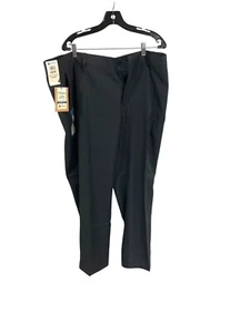 Haggar Performance Microfiber Slacks 46x30 Straight Fit Gray New With Tags - Picture 1 of 5