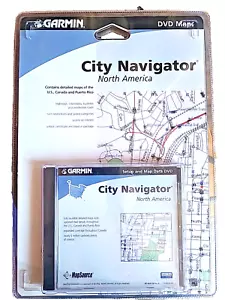 Garmin 2006 City Navigator Map North America Canada & Puerto Rico - Picture 1 of 8