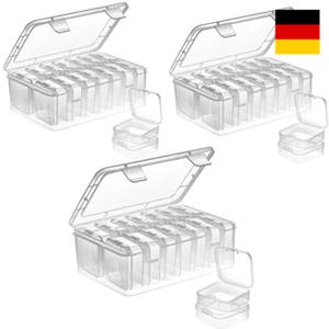 Kunststoffbox 45 Fächer Mini Schublade Klappdeckel Kleinteile Aufbewahrung Set - Bild 1 von 8