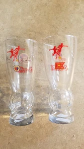 2005 Get Red Glass Nordic Coca Cola Norwegian Federation & Viking FC Lot of 2 - Picture 1 of 5