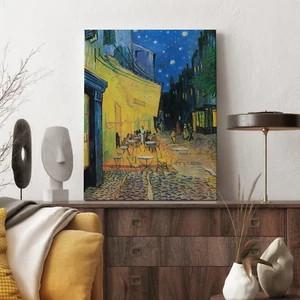 Pintura de lona artística estampada de Van Gogh varios tamaños enmarcada lista para colgar - Imagen 1 de 11
