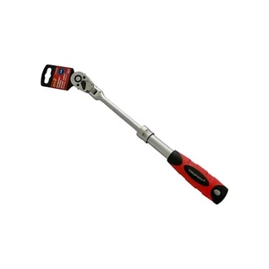 3/8" Dr. TAIWAN MADE Flexible Extendable Ratchet Handle Adjustable 25- 35cm - Picture 1 of 7