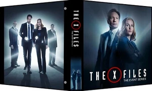 X-FILES EVENT SERIE Individuelles Fotoalbum mit 3 Ringen DAVID DUCHOVNY/G ANDERSON - Bild 1 von 4