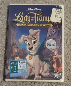Disney Lady and the Tramp II 2 Scamp’s Adventure BRAND NEW - SEALED - Picture 1 of 2