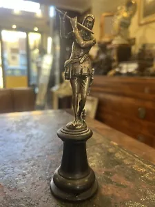 Statuina Pifferaio Magico In Argento - Foto 1 di 10