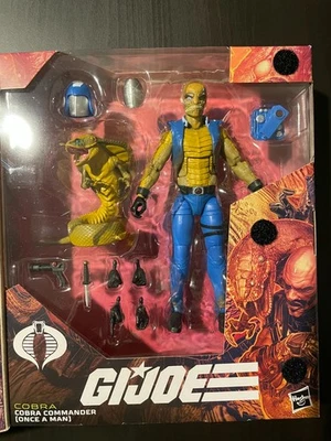 2024 SDCC Hasbro GI Joe Clasificado Cobra Commander Once A Man #130 Nuevo Sellado Foto 1 de 2