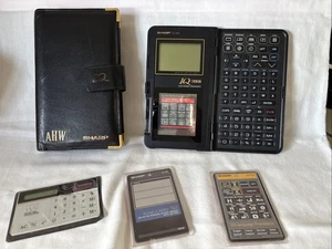Vintage 90’s Sharp IQ-7200 Electronic Organiser + Accessories - Zdjęcie 1 z 20