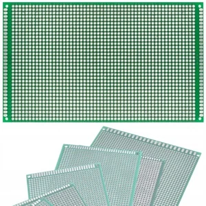 Rosfix dwuwarstwowa prototypowa płyta drukowana 90x150mm, zielona, TNCY-E8Z9 - Zdjęcie 1 z 5