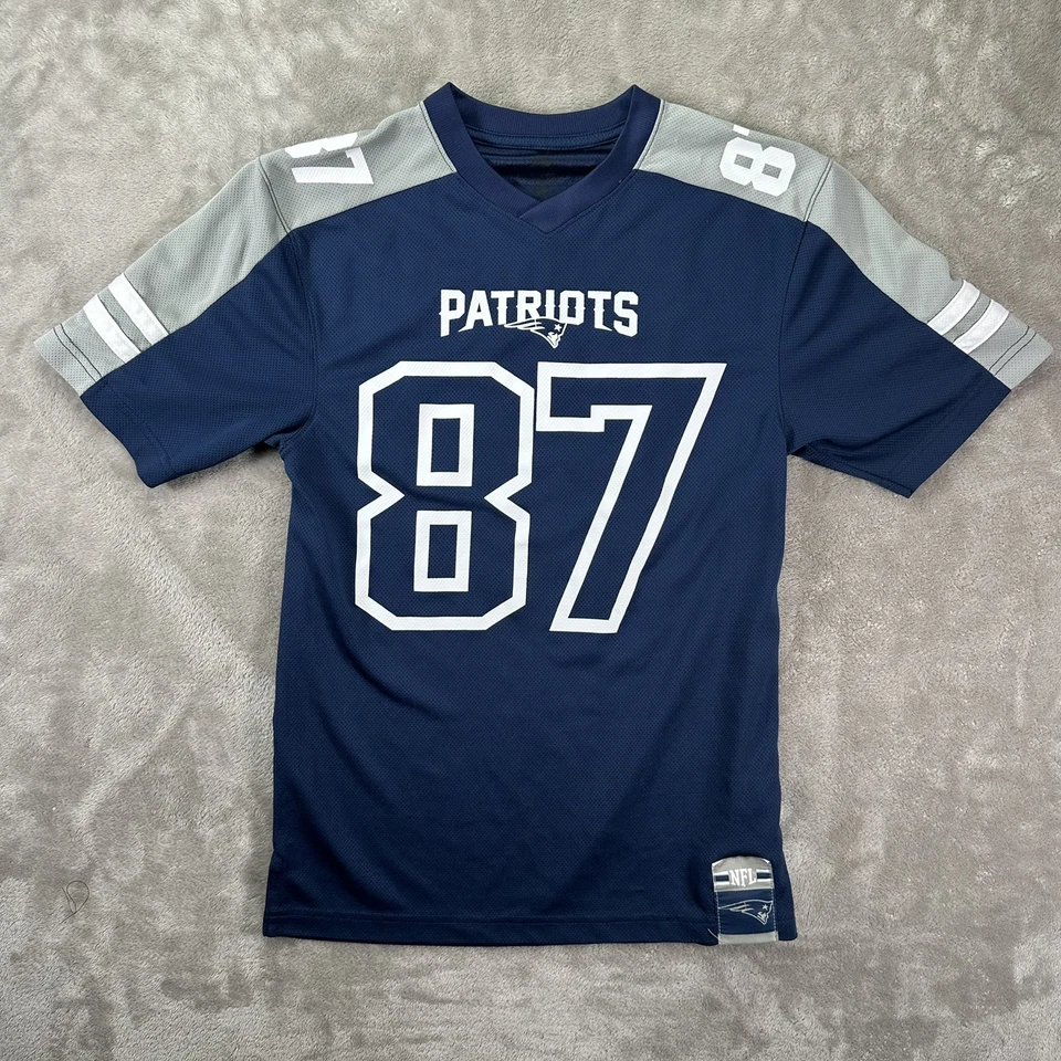 Футболка Роба Гронковски No87 New England Patriots Majestic размер Small - Изображение 1 из 4