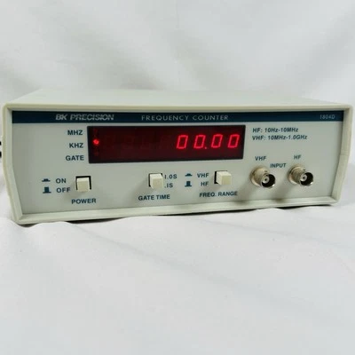 Contador de frecuencia BK Precision 1804D 10Hz-10MHz 10MHz-1GHz - SIN PROBAR NO_AC_CORD Foto 1 de 4