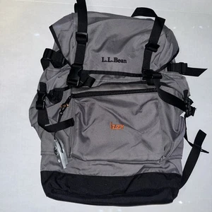 L.L Bean Izzy Hiking Camping Backpack Gray/ Black Pre Loved - Picture 1 of 11