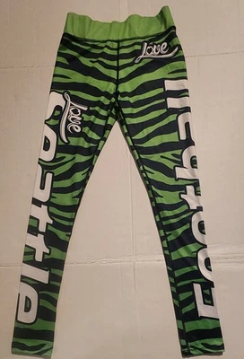 Xlusion Ladies Love Seattle Football Leggings Sz Sm - Image 1 of 4