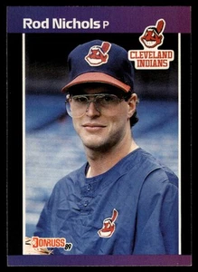 1989 Donruss #649b Rod Nichols "LEAF, INC." &"*Denotes * - Picture 1 of 2