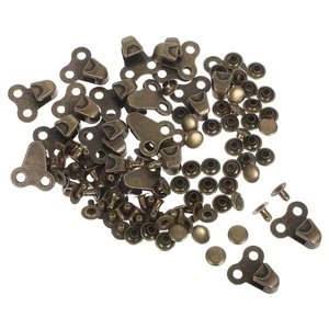 20 Pcs Shoe Repair Rivets Round Laces for Sneakers Man Boot Hooks - Bild 1 von 12