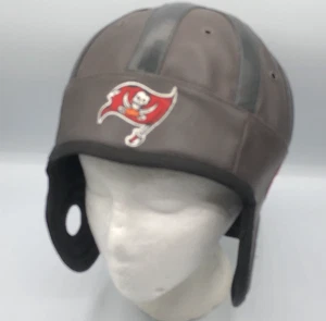 Vintage Tampa Bay Buccaneers Reebok Faux Leather Old School Helmet - Picture 1 of 11