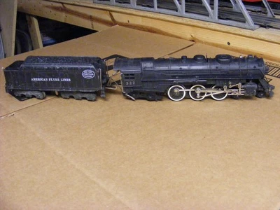 Gilbert American Flyer S Gauge 322 New York Central SIT Loco/Tender - 1946 Runs - Image 1 of 4
