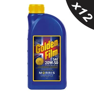 12x MORRIS 20W50 Mineral Classic Motor Engine Oil - 1 L API CC/SF MIL-L-2104B - Picture 1 of 7