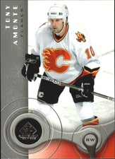 2005-06 SP Game Used Calgary Flames Hockey Card #17 Tony Amonte