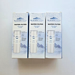 Glacier Fresh Water Filter Replacement 3 Pack GF-XWF Filtration Refrigerator - Picture 1 of 4